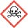 GHS06: Totenkopf mit gekreuzten Knochen