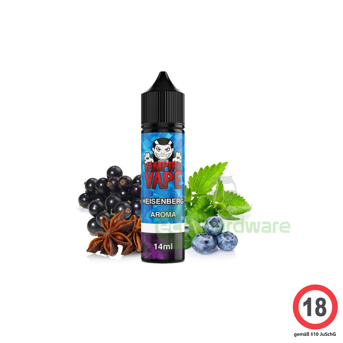 elfbar elfa kaufen AROMA HEISENBERG 20ML VAMPIRE VAPE LONGFILL main image 1