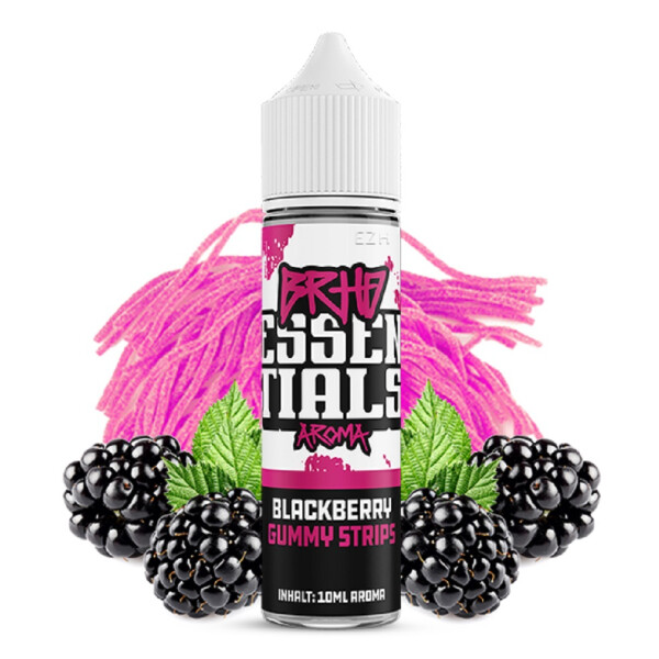 Barehead Essentials Blackberry Gummy Strips 10ml Aroma