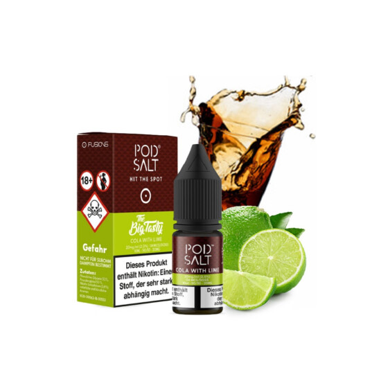 Pod Salt Fusion Cola with Lime 20mg Nikotinsalz
