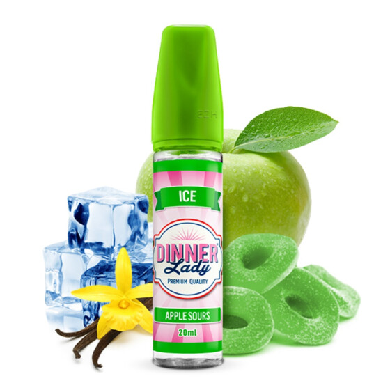 Dinner Lady Sweets Ice Apple Sours 20ml Aroma