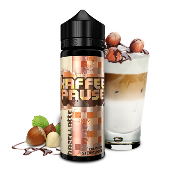 KAFFEEPAUSE by Steamshots Hazellatte 10ml Aroma