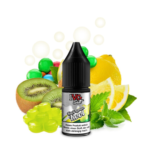 IVG Kiwi Lemon Kool Nikotinsalz Liquid 10ml 10mg