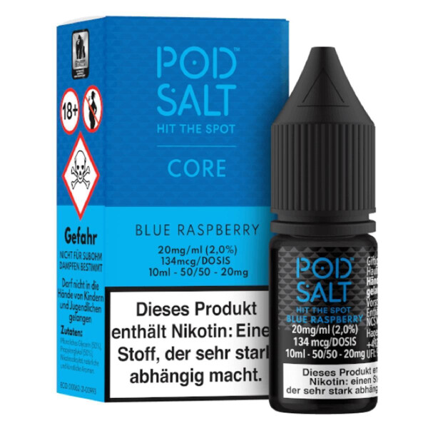 Pod Salt Blue Raspberry Nikotinsalz 20mg