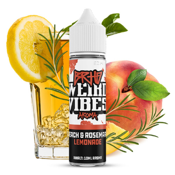 Barehead Weird Vibes Peach & Rosemary Lemonade 10ml Aroma