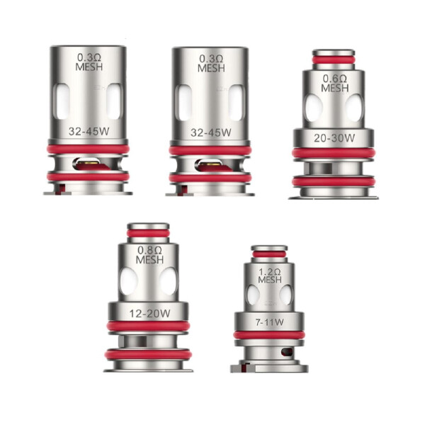 Vaporesso GTX Coils 5er Pack 0,80 Ohm 12-20 Watt