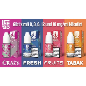 LEEQD Fresh Strawberry Mint 10ml