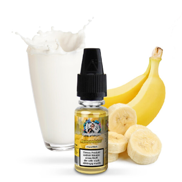 Dampfdidas Bananidas 10ml Nikotinsalz Liquid 10mg