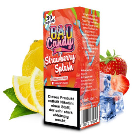 Bad Candy Strawberry Splash 10ml Nikotinsalz Liquid