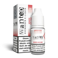 Wanted Overdosed Kokos Melone 10ml Nikotinsalz Liquid 10mg