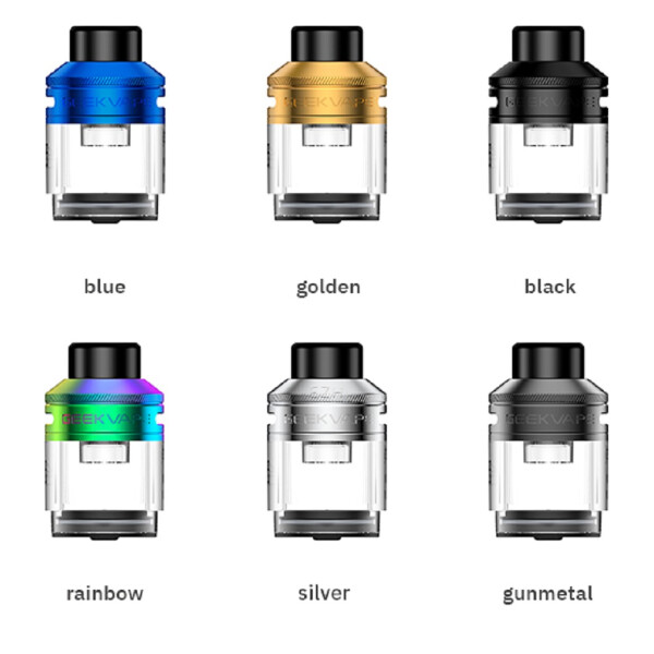 GeekVape Aegis Eteno E100 Leerpod 2er Pack gunmetal