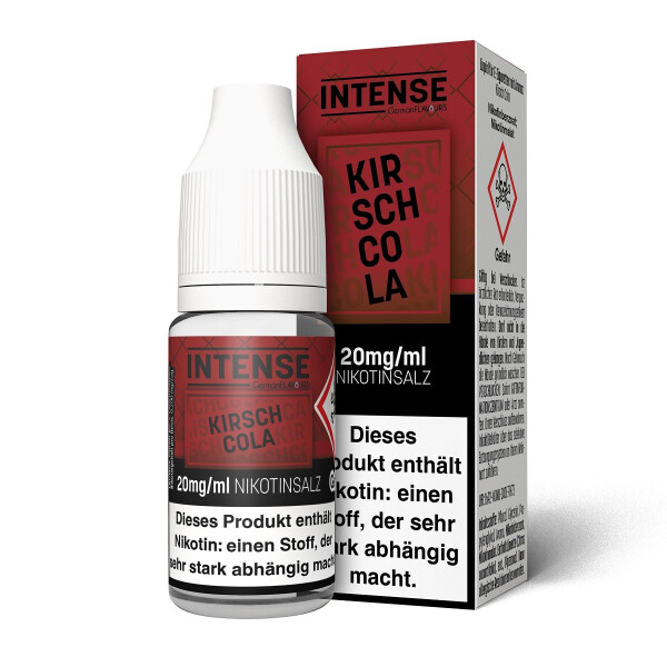 INTENSE Kirsch Cola 10ml Nikotinsalz Liquid 10mg