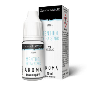 German Flavours Menthol Extra Stark 10ml Aroma