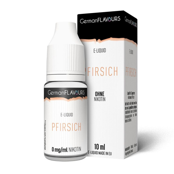 German Flavours Pfirsich 10ml 0mg
