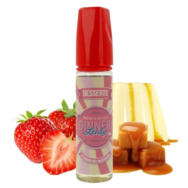 Dinner Lady Strawberry Macaroon 14ml Aroma