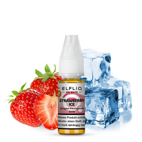 Elfliq by Elfbar Strawberry Ice 10ml Nikotinsalz Liquid