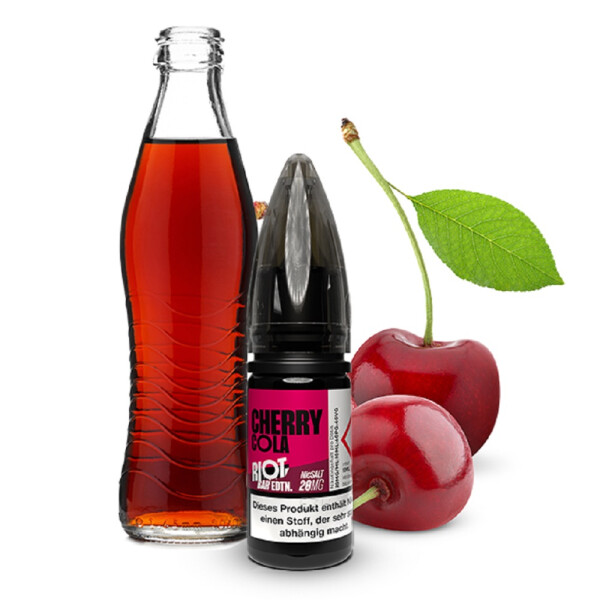 Riot Squad Bar EDTN Cherry Cola 10ml Nikotinsalz Liquid