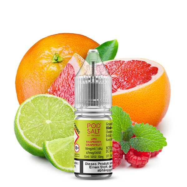 Pod Salt XTRA Lime Raspberry Grapefruit Nikotinsalz 20mg