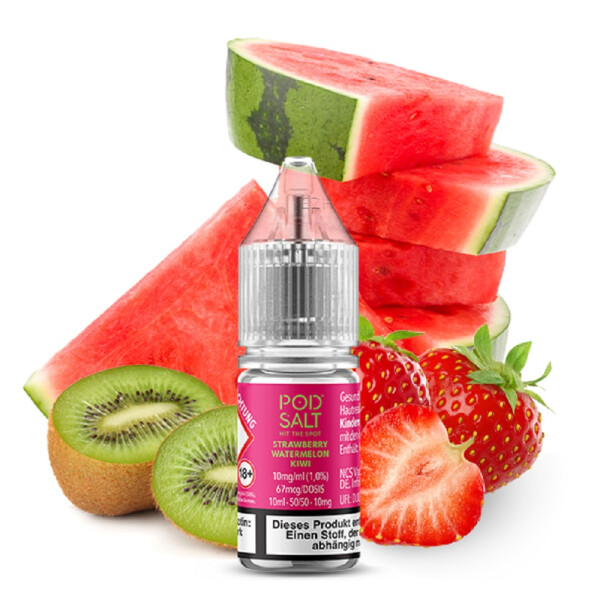 Pod Salt XTRA Strawberry Watermelon Kiwi Nikotinsalz 10mg