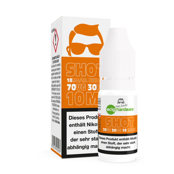 ecig hardware Nikotinshot 70VG/30PG 10ml 18mg