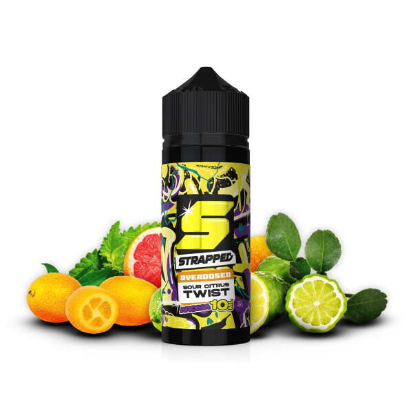 Strapped Overdosed Sour Citrus Twist 10ml Aroma