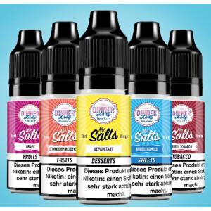 Dinner Lady 10ml 10mg Nikotinsalz Liquid