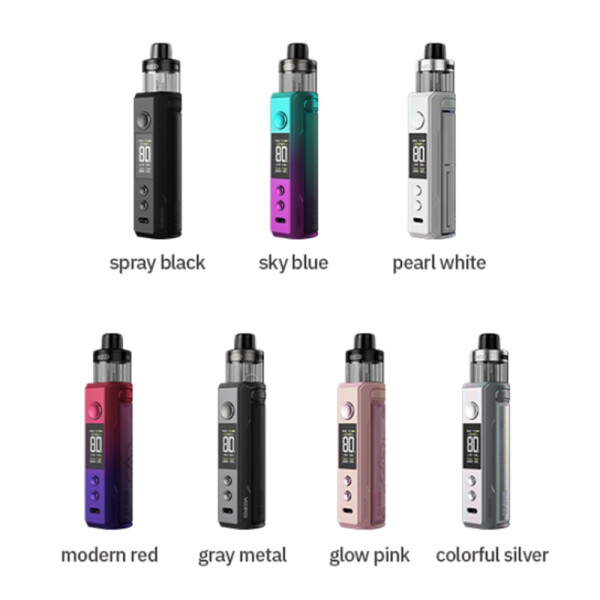 Voopoo Drag X2 Pod Kit 80W glow-pink