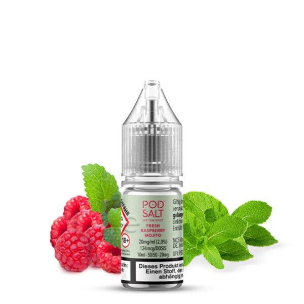 Pod Salt XTRA Fresh Raspberry Mojito Nikotinsalz 10mg