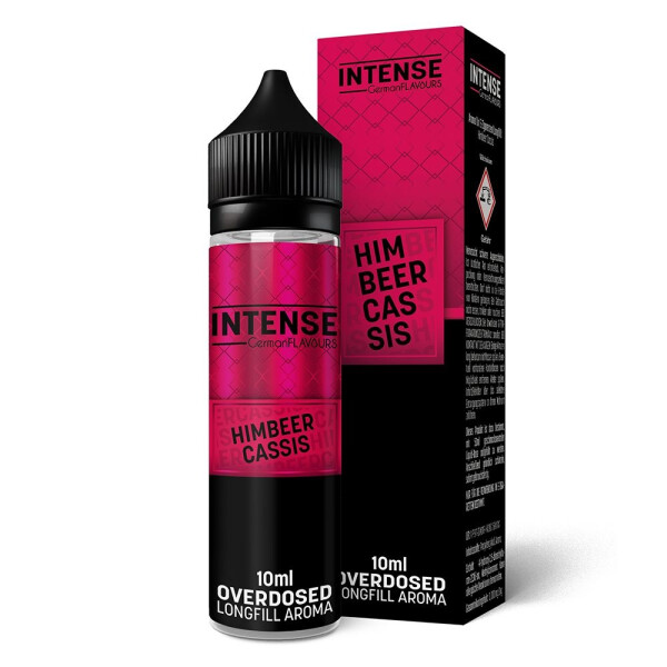 Intense Himbeer Cassis Overdosed 10ml Aroma