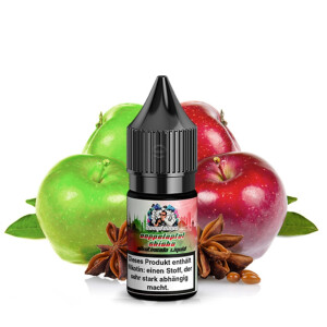 Dampfdidas Doppelapfel Shisha 10ml Nikotinsalz Liquid