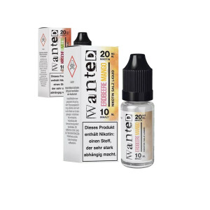 Wanted Overdosed Erdbeere Mango 10ml Nikotinsalz Liquid