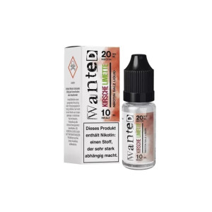 Wanted Overdosed Kirsche Limette 10ml Nikotinsalz Liquid