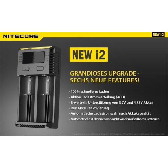 Nitecore Intellicharger New i2